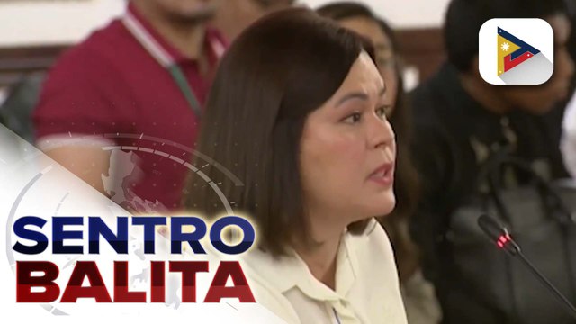 VP Sara Duterte, dumalo sa pagdinig ng Kamara para depensahan ang proposed budget ng OVP sa 2026 | ulat ni Mela Lesmoras