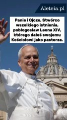 Modlitwa w intencji papieża Leona XIV