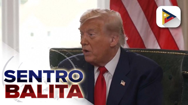 U.S. Pres Trump, muling nagbabala sa Hamas kaugnay sa umano'y paggamit sa mga bihag bilang ‘human shield’