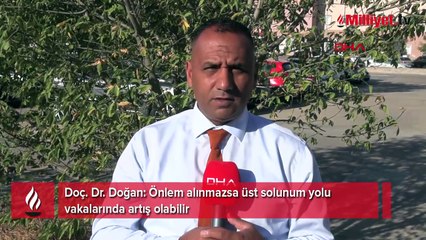Üst solunum yolu hastalıklarına dikkat