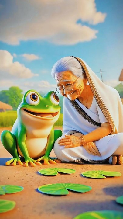How grandmother help the forg #animals #firebrigade😱 #facebookviral #jalpari #foryouシ #BunnyAdventure #trend #amazingfacts #animation #indian #bestoftheday #trending #explore  #cartoon #Amazing #shorts #AI #duck #animals @follwer @Highlights @everyo