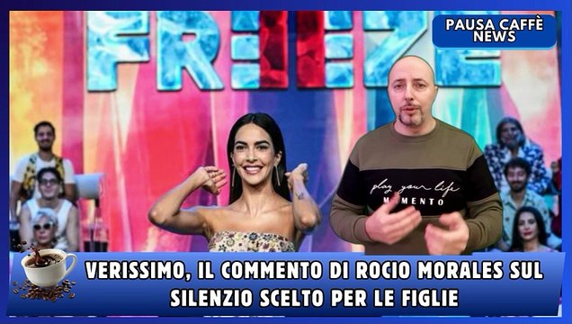 Verissimo, il commento di Rocio Morales sul silenzio scelto per le figlie