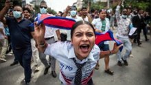 NEPAL government resign because Gen z fire parliament