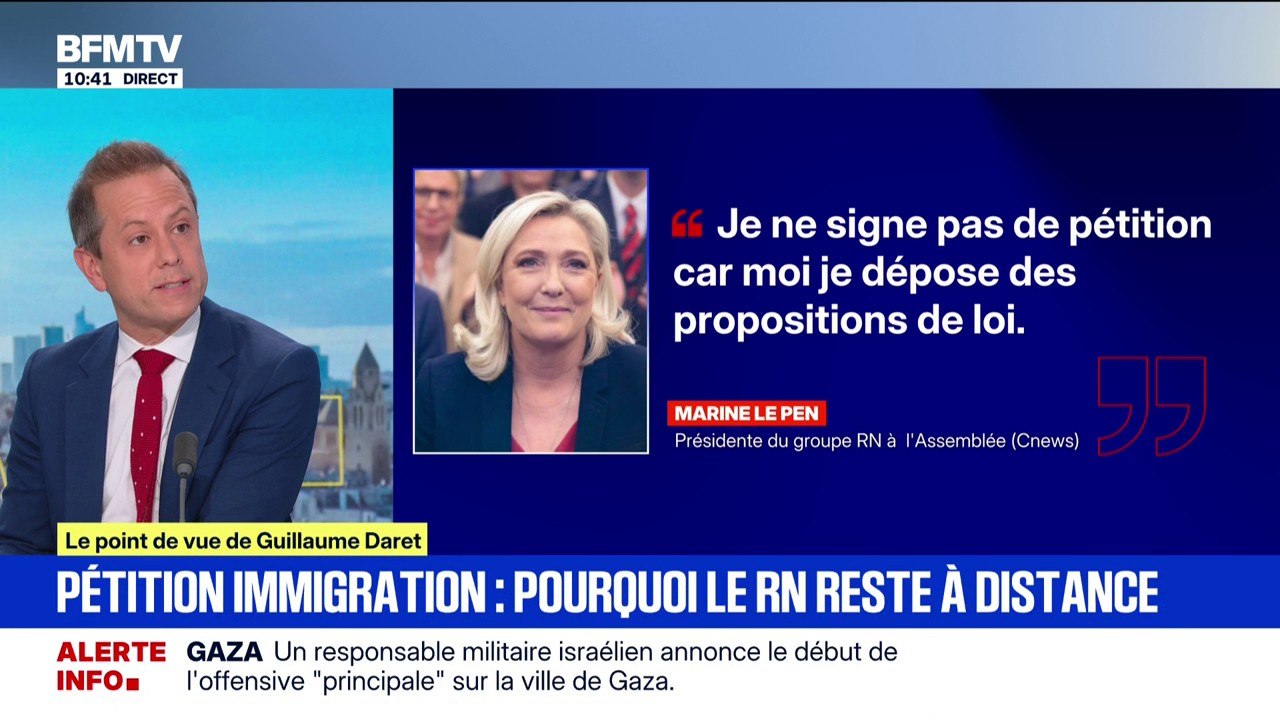 ÉDITO - Référendum sur l'immigration: le RN prend ses distances face à la pétition de Philippe de Villiers