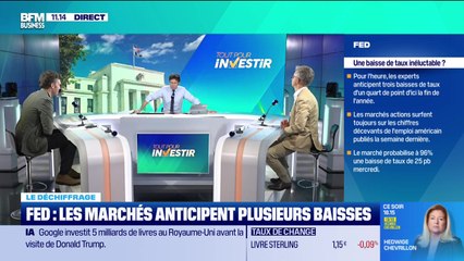 Le déchiffrage : Fed, les marchés anticipent plusieurs baisses - 16/09