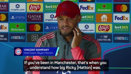 Kompany pays tribute to boxing legend and Man City fan Ricky Hatton
