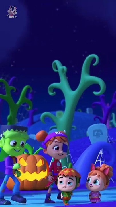 Talking Haunted House Halloween for Kids #shorts #nurseryrhymes #kidslearning  #halloweensongs