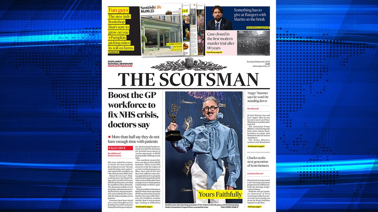 The Scotsman Bulletin Tuesday September 16 2025 #NotProven