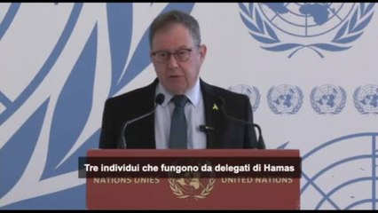 Rappresentante Israele all'Onu: "falso" rapporto su genocidio a Gaza