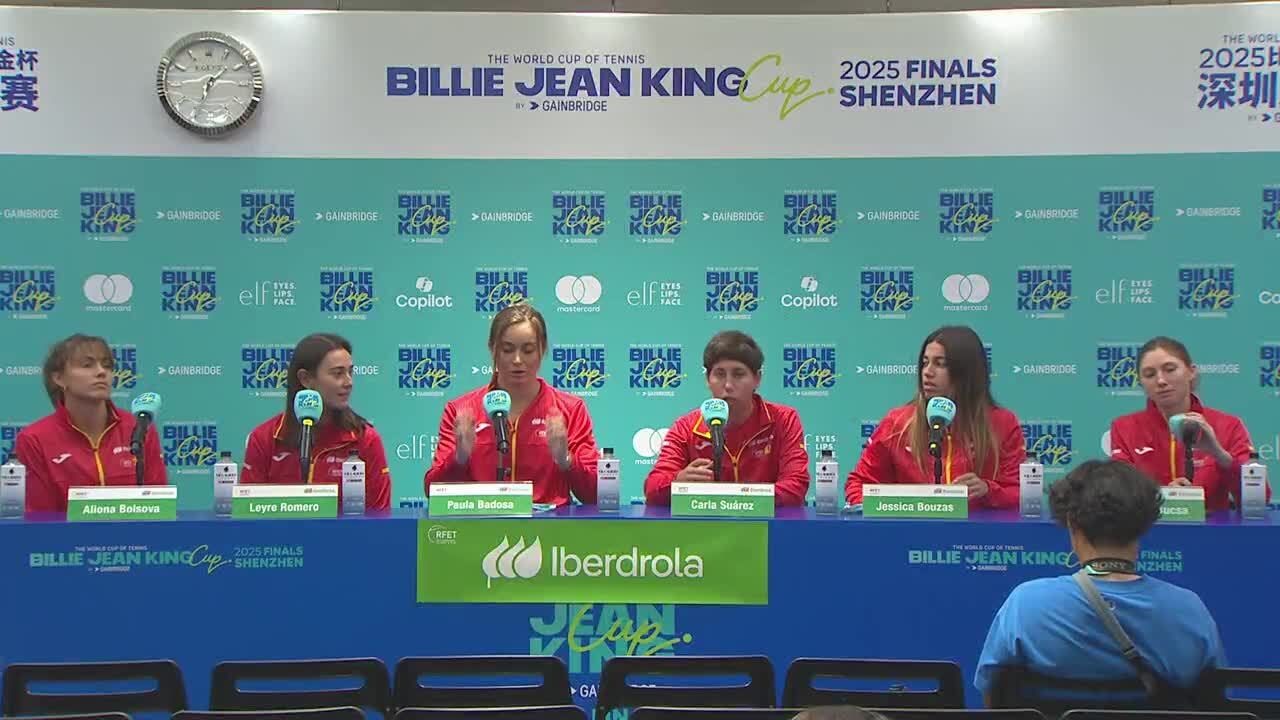 BJKC Finals 25 Spain pre event press conference