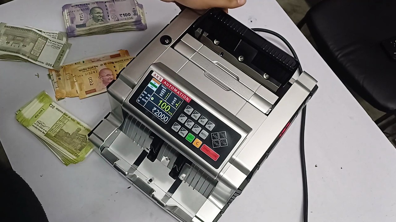 Best Note Counting Machine Dealers & Suppliers in Ajmer | AKS Automation