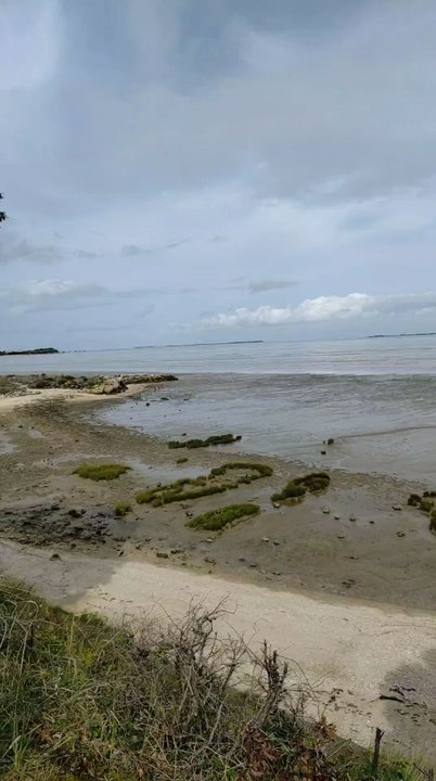 l'océan atlantique qui monte Port des Barques