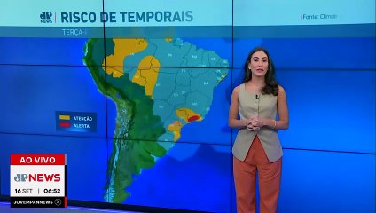 São Paulo deve ter chuva nesta terça (16) | Previsão do Tempo