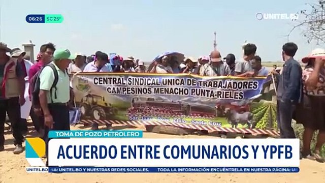 Interculturales de San Juan levantan bloqueo tras compromiso de YPFB de dotar de diésel para el agro