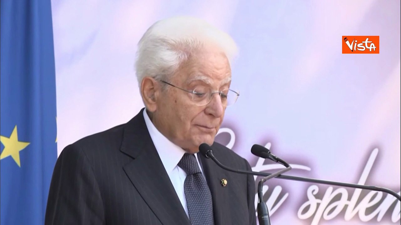 Mattarella: Il diverso da sè visto come nemico da annientare, recenti fatti di cronaca lo dimostrano
