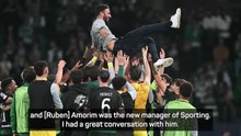 Amorim has 'great knowledge' and needs support - Van der Sar
