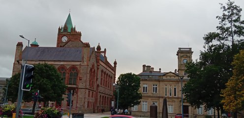 Time stands still in Derry as famous Guildhall Clock stalls