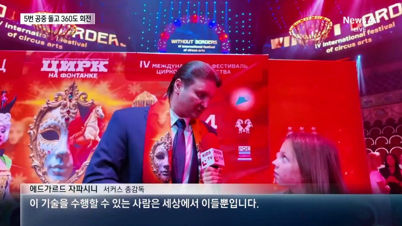 공중에서 5바퀴 회전…北, 국제 서커스 대회 우승