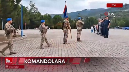 Suriye’den dönen komandolar Tokat’ta gururla karşılandı