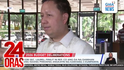 Pinilit ni Rep. Co ang DA na damihan ang isdang pwedeng angkatin ng kaniyang 3 kumpanya - Agri Sec. Laurel | 24 Oras