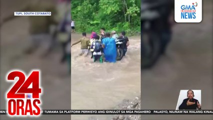 Maputik na daan, nagpahirap sa mga motorista’t residente; mga pagguho, dagdag-perwisyo | 24 Oras
