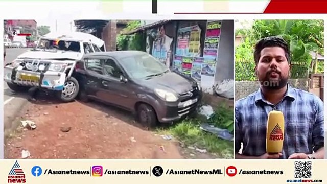 രോഗിയുമായി പോയ ആംബുലൻസ് നിയന്ത്രണം വിട്ട് അപകടം; നാല് പേർക്ക് പരിക്ക്, ഒരാളുടെ നില ഗുരുതരം