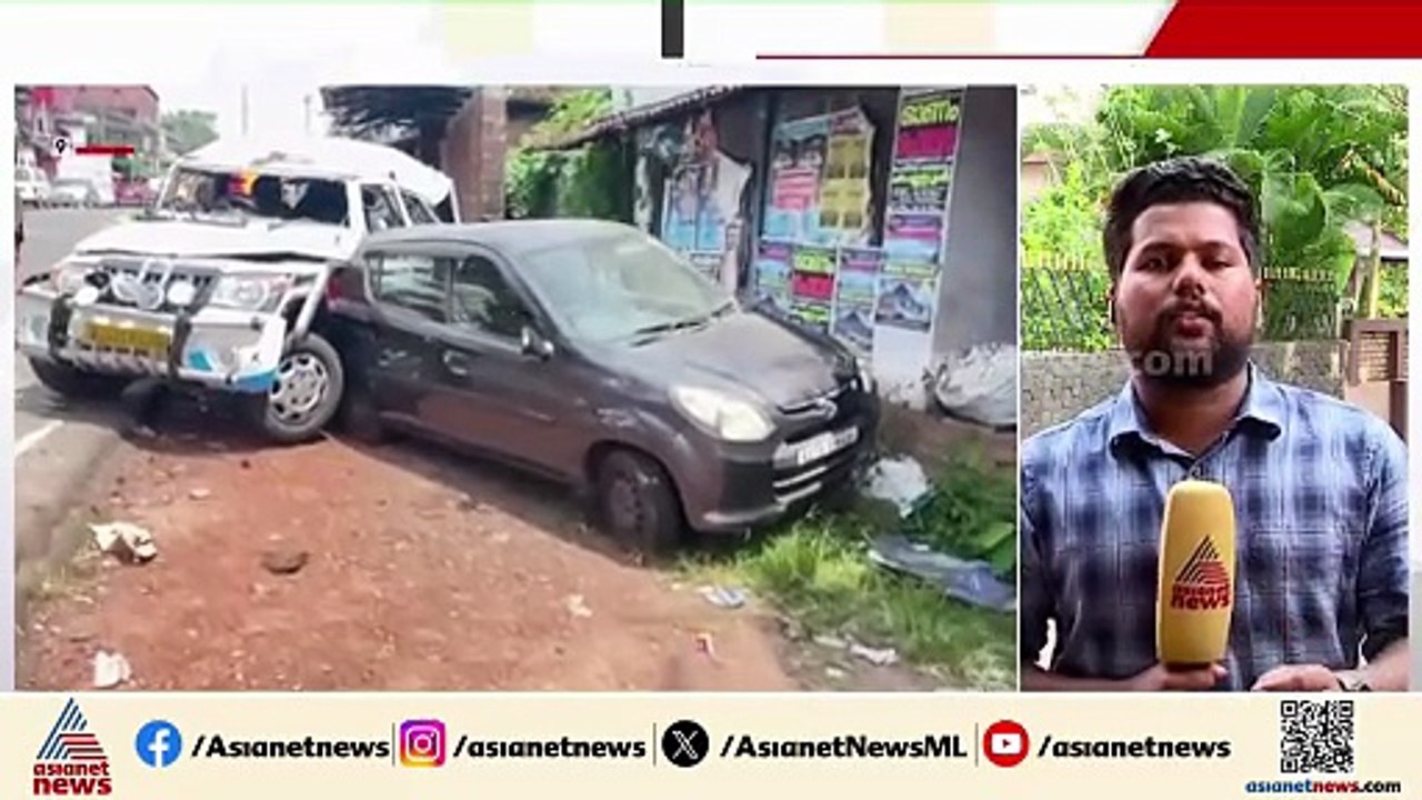 രോഗിയുമായി പോയ ആംബുലൻസ് നിയന്ത്രണം വിട്ട് അപകടം; നാല് പേർക്ക് പരിക്ക്, ഒരാളുടെ നില ഗുരുതരം