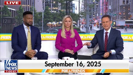 [7AM] Fox & Friends September 16, 2025 – FOX NEWS