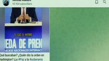 Jefe de Estado sostiene que las agresiones de Estados Unidos son una excusa para invadir el país