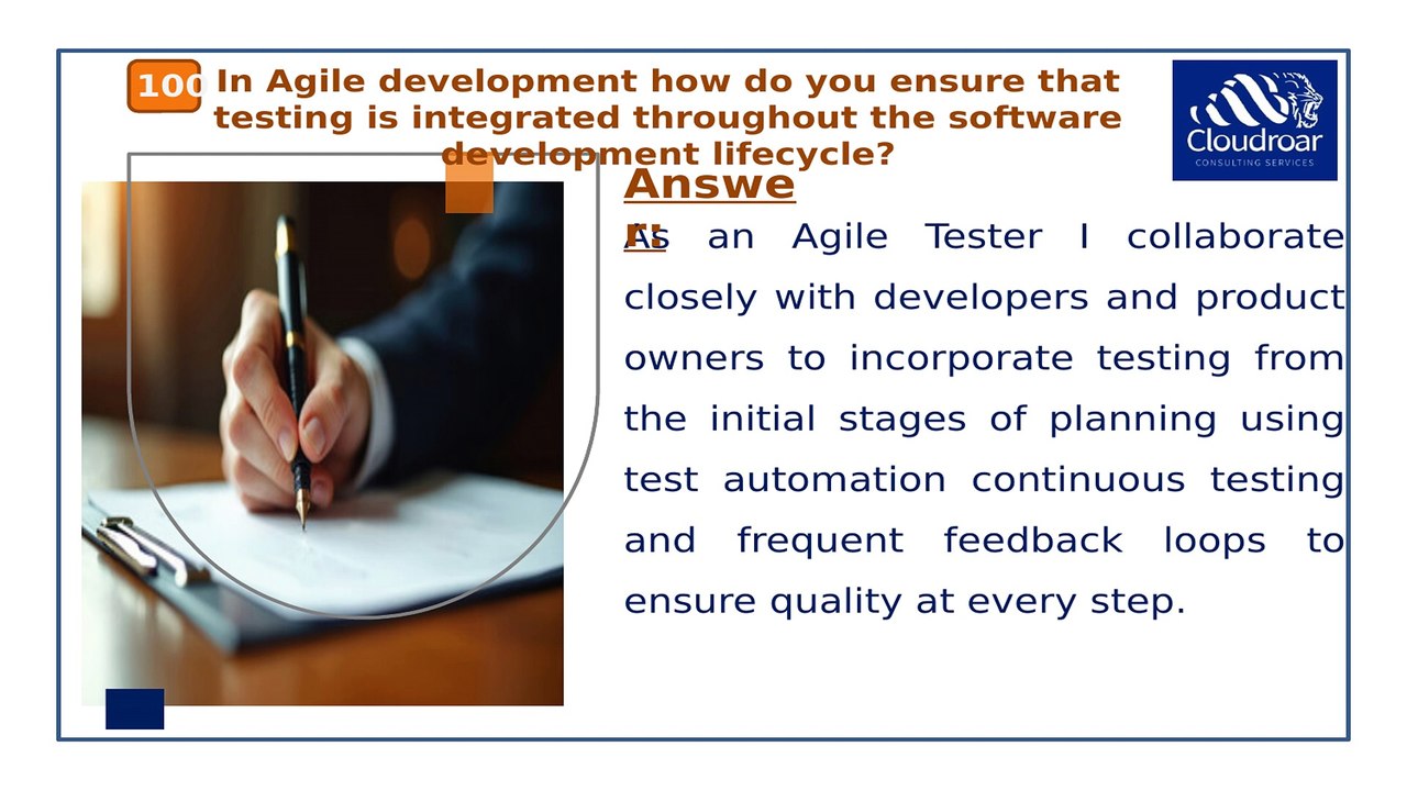 Top 10 Agile Tester Interview Questions and Answers for Software Testing and QA Careers | Part 10