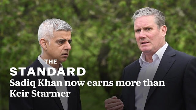 Revealed: Sadiq Khan now earns more than Keir Starmer as London mayor's pay rises to £170,000