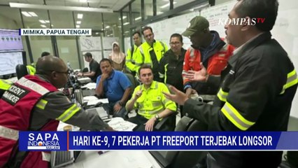 7 Orang Pekerja Terjebak Longsor di Tambang Bawah, Menteri ESDM: Fokus Pencarian | SAPA MALAM