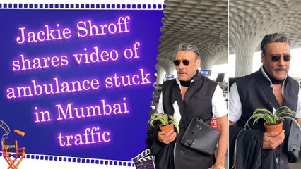 Jackie Shroff highlights traffic frustration as ambulance gets stuck, appeals for smarter driving