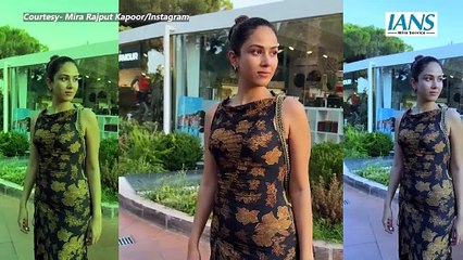 Mira Rajput Kapoor ने इंस्टाग्राम पर शेयर किया gym mirror वीडियो, कहा ‘Morning Blues Bye’