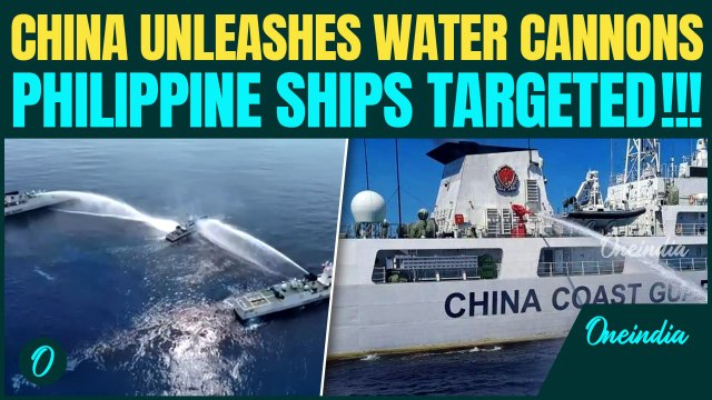 South China Sea Showdown VIDEO: China Attacks with Water Cannons, Philippines Calls out 'Harassment'