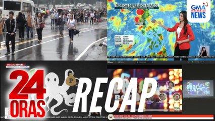 24 Oras: (Part 2) 3-day transpo strike | #BagyongMirasol | Special report sa flood control projects, atbp.