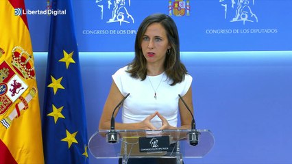 Belarra acusa a Sánchez de "hipocresía" por el embargo de armas a Israel