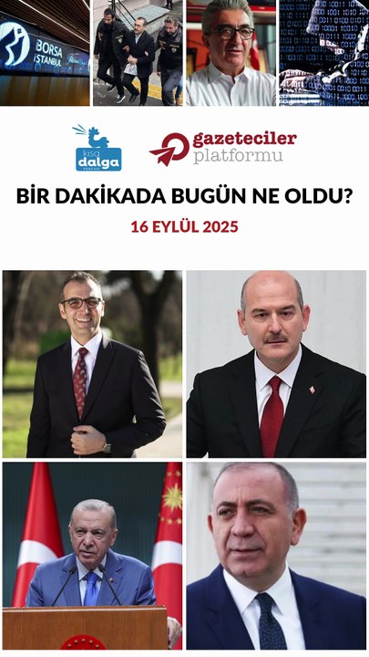 Bir dakikada bugün ne oldu?