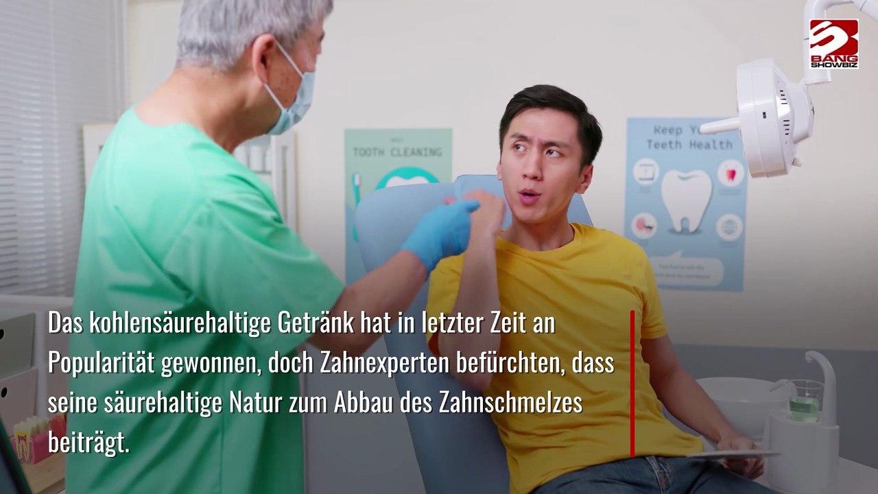 Sprudelwasser ist schlecht für die Zähne