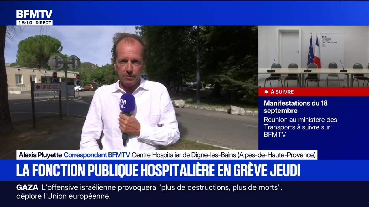18 septembre: la fonction publique hospitalière en grève ce jeudi