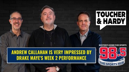 Andrew Callahan is VERY impressed by Drake Maye's Week 2 performance