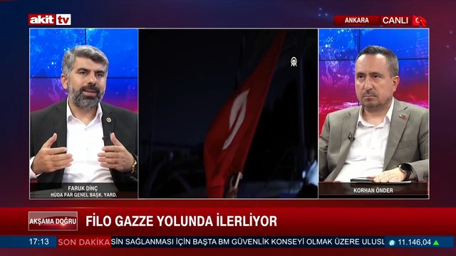 HÜDA PAR Genel Başkan Yardımcısı Faruk Dinç, Sumud Filosu'nun taşıdığı umudu anlattı