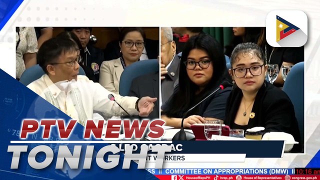 Lawmakers grilled officials of DMW regarding agency’s proposed budget | via Bien Manalo