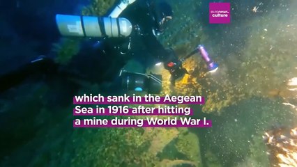Extraordinary artefacts recovered from Titanic’s sister ship the Britannic after 109 years