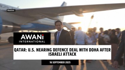 Qatar: U.S. nearing defence deal with Doha after Israeli attack