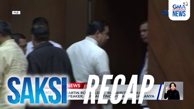 Saksi: (Part 2) Sources: Rep. Martin Romualdez, magbibitiw bukas bilang House speaker; Socmed platforms, ipinatawag sa Senado; Rep. Kiko Barzaga, itinangging mayroon siyang medical condition