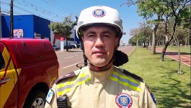 Conforme tenente do Corpo de Bombeiros, vítima de atropelamento na Avenida Brasil tinha 'lesões graves'