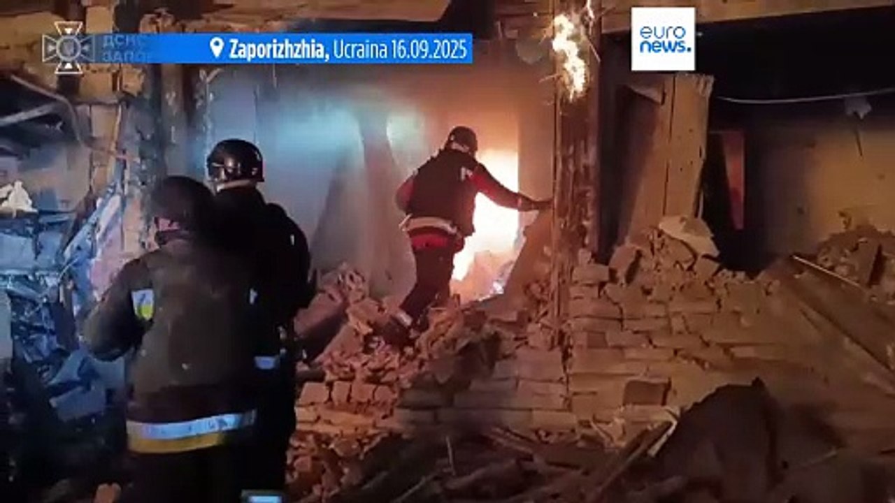 Attacchi russi su Zaporizhzhia, almeno due persone uccise e 13 ferite in Ucraina