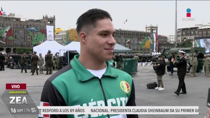 Osmar Olvera será parte del Desfile Militar 2025