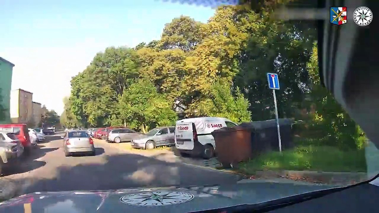 Délit de fuite en voiture vs Police tchèque